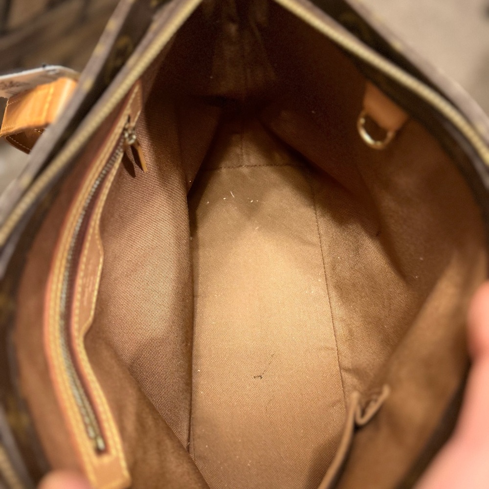 Authentic Louis Vuitton Cabas Piano Shoulder Bag Monogram Canvas + COA Included - Picture 9 of 16